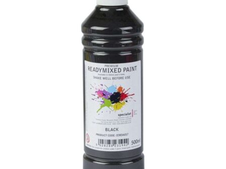Black Ready Mix Paint-EYR - Image 1