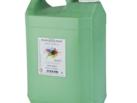 Green Ready Mix Paint 5 Litre-EYR - Image 1