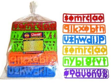 Quercetti Old Style Letters 200 Piece-CICA - Image 1