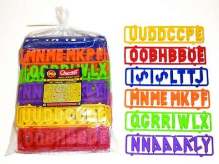 Quercetti Ed. Magnetic Upper Case Letters-CICA - Image 1