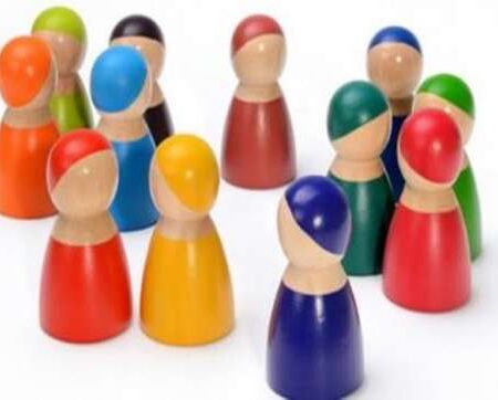 Wooden Rainbow Dolls Set - NEW 2023-CICA - Image 1
