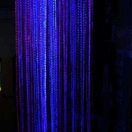 Fibre Optic Curtain (150 fibers) with interactive light-CICA - Image 1