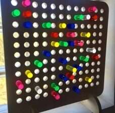 Rainbow Peg Board - NEW 2023-CICA - Image 1