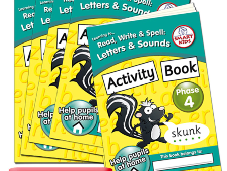 Letters & Sounds Phase 4 Activity Books (pack 6)-SK - Image 1