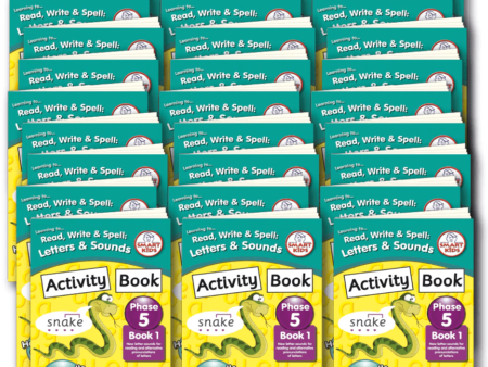 Letters & Sounds Phase 5 Activity Book 1 (Pack of-SK - Image 1