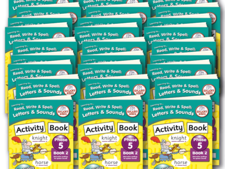 Letters & Sounds Phase 5 Activity Book 2 (pack of-SK - Image 1