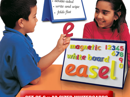 Magnetic Folding Tent Whiteboard (set of 6)-SK - Image 1