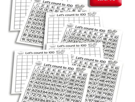 Laminated Hundreds Board Smart Buy (10 Pack)-SK - Image 1