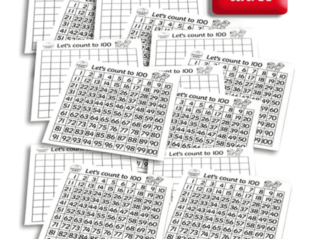 Laminated Hundreds Board Smart Buy (35 Pack)-SK - Image 1