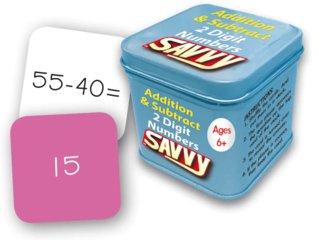 Add & Subtract Two Digit Number Savvy-SK - Image 1