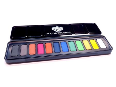 18-block Watercolour Tin-MB - Image 1
