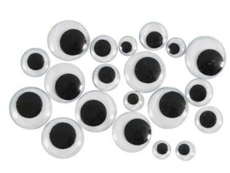 Black And White Googly Eyes - Pack Of 500-EYR - Image 1