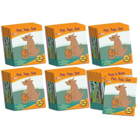 Letters & Sounds Phase 2 Set 1 Fiction - 6 Pack-JL - Image 1