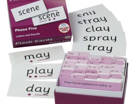 Letters And Sounds Flash Cards Phase Five-EYR - Image 1