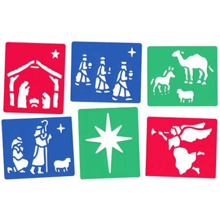 Nativity Stencils Pack 6-MB - Image 1
