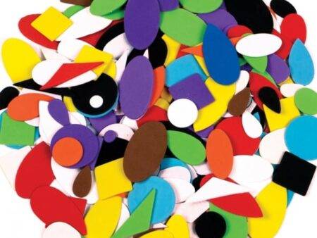 Peel And Stick Foam Shapes-EYR - Image 1