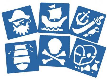 Pirates Stencils-EYR - Image 1