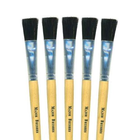 Black Paste Brush 1/2 Pack 10-MB - Image 1