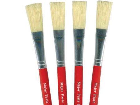 Red Handle Paste Brush Pack 10-MB - Image 1