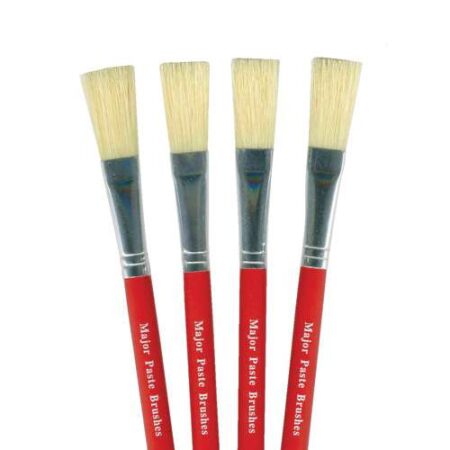 Red Handle Paste Brush Pack 10-MB - Image 1