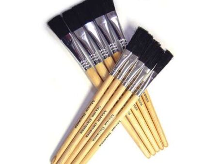 Black Paste Brush 1/4 Pack 10-MB - Image 1