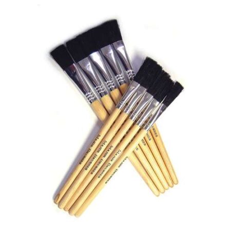 Black Paste Brush 1/4 Pack 10-MB - Image 1