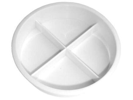 4 Division Plastic Saucer Pack 10-MB - Image 1