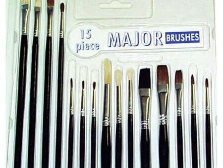 Assorted Artist Brushes Set 15-MB - Image 1