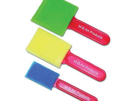 Assorted Foam Brushes Pack 9-MB - Image 1