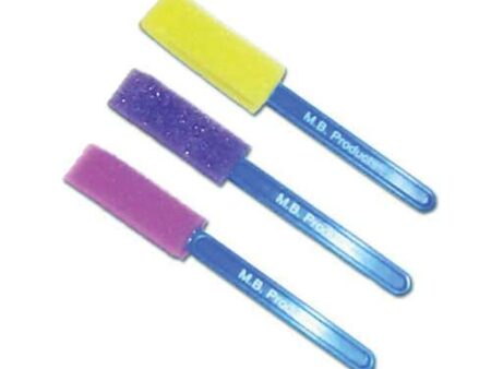 Thin Foam Brushes Pack 3-MB - Image 1