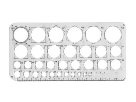 Circle Template Stencil-MB - Image 1