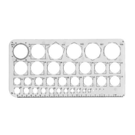 Circle Template Stencil-MB - Image 1