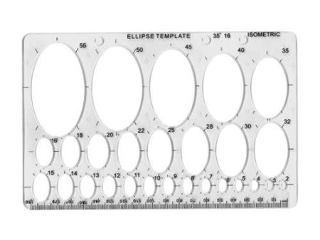 Ellipse Template Stencil-MB - Image 1