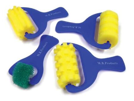 Assorted Foam Rollers Pack 4-MB - Image 1