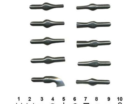 Lino Cutters Shapes 1-5 Pack 25-MB - Image 1
