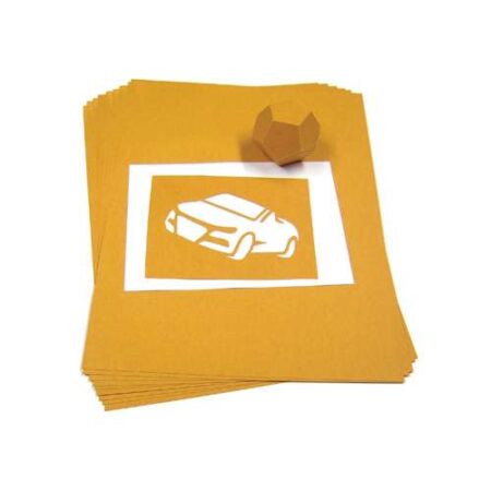 Stencil Cards 381 x 503 Pack 20-MB - Image 1