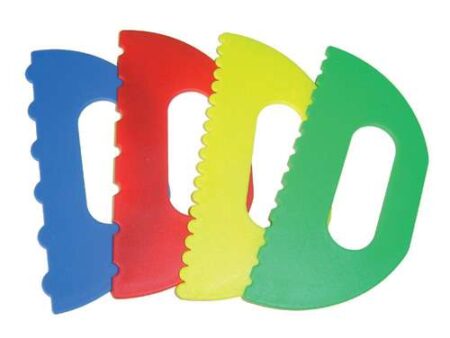Plastic Paint Scrapers Pack 4-MB - Image 1