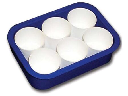 Plastic Tray & 6 Pots-MB - Image 1