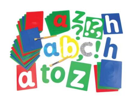 Washable Stencils Lower Case Pk 27-MB - Image 1