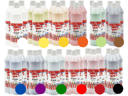 Ready Mixed Paint Assortment - 3 packs of 12-EYR - Image 1