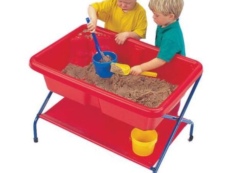 Red Rockface Sand and Water Table with Stand-EYR - Image 1