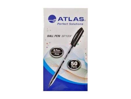 Atlas Fine Point Ballpoint Pens 0.7mm Pkt/50 Pcs - Image 1