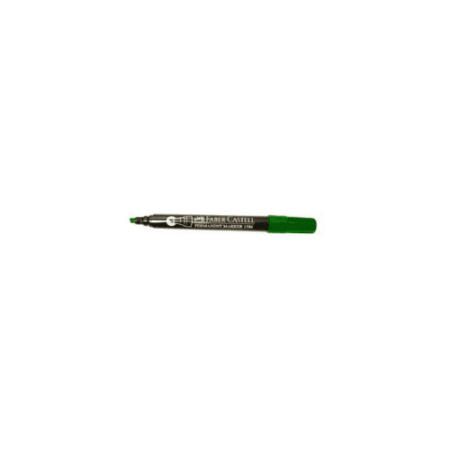 School Stationery Supplies Faber-Castell Chisel Tip Permanent Marker Pkt/10 Pcs - Image 3