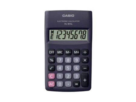 Casio HL 815LBK Portable Calculator - Image 1