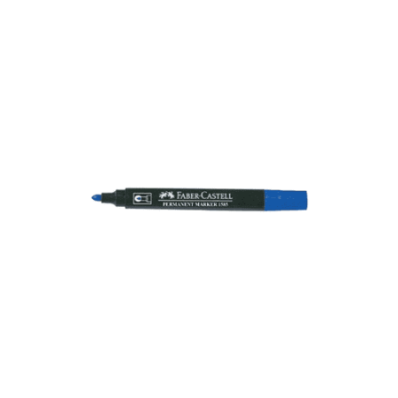 School Stationery Supplies Faber Castell Permanent Marker Bullet Tip Pkt/10 Pcs - Image 3