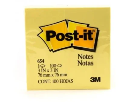 3m POST-IT NOTES 3 X 3 - Image 1