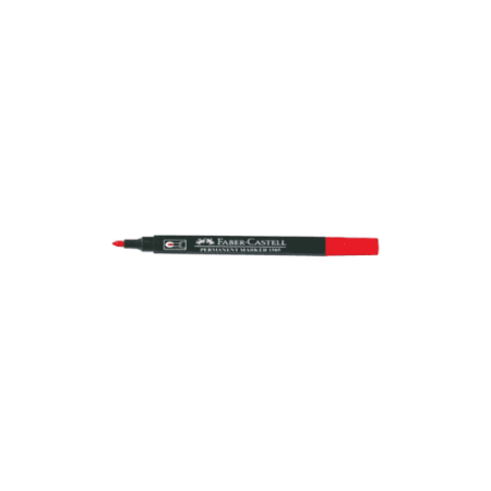 School Stationery Supplies Faber Castell Permanent Marker Bullet Tip Pkt/10 Pcs - Image 4