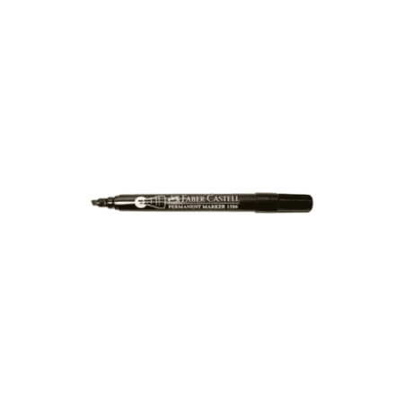 School Stationery Supplies Faber-Castell Chisel Tip Permanent Marker Pkt/10 Pcs