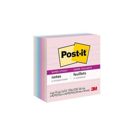 Fantastick Pink Sticky notes 4x4 inch - Image 1