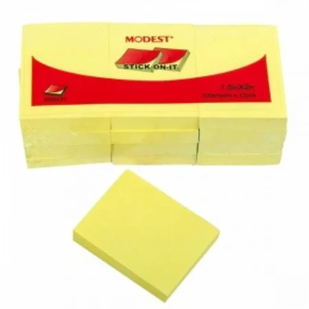 Modest Post-It Pads 1.5 x 2 - Image 1